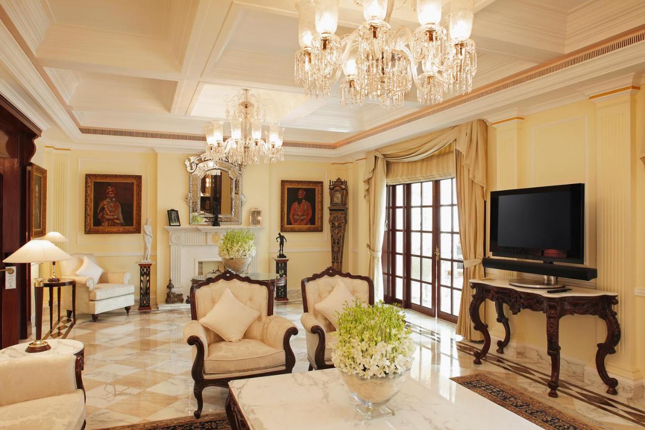 Hotel The Imperial, Nuova Delhi Esterno foto A living room at the Taj Mahal Palace