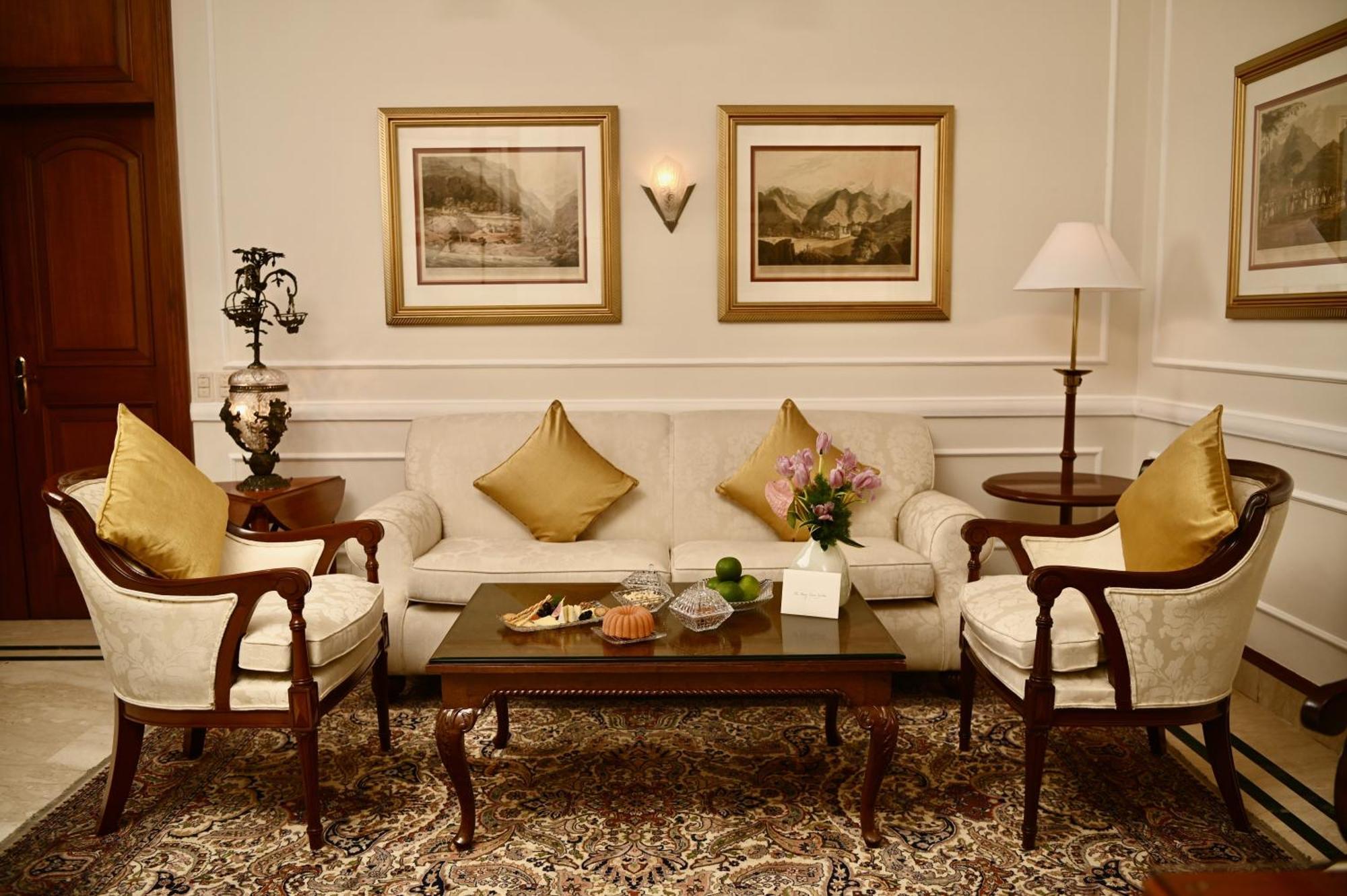 Hotel The Imperial, Nuova Delhi Esterno foto A living room